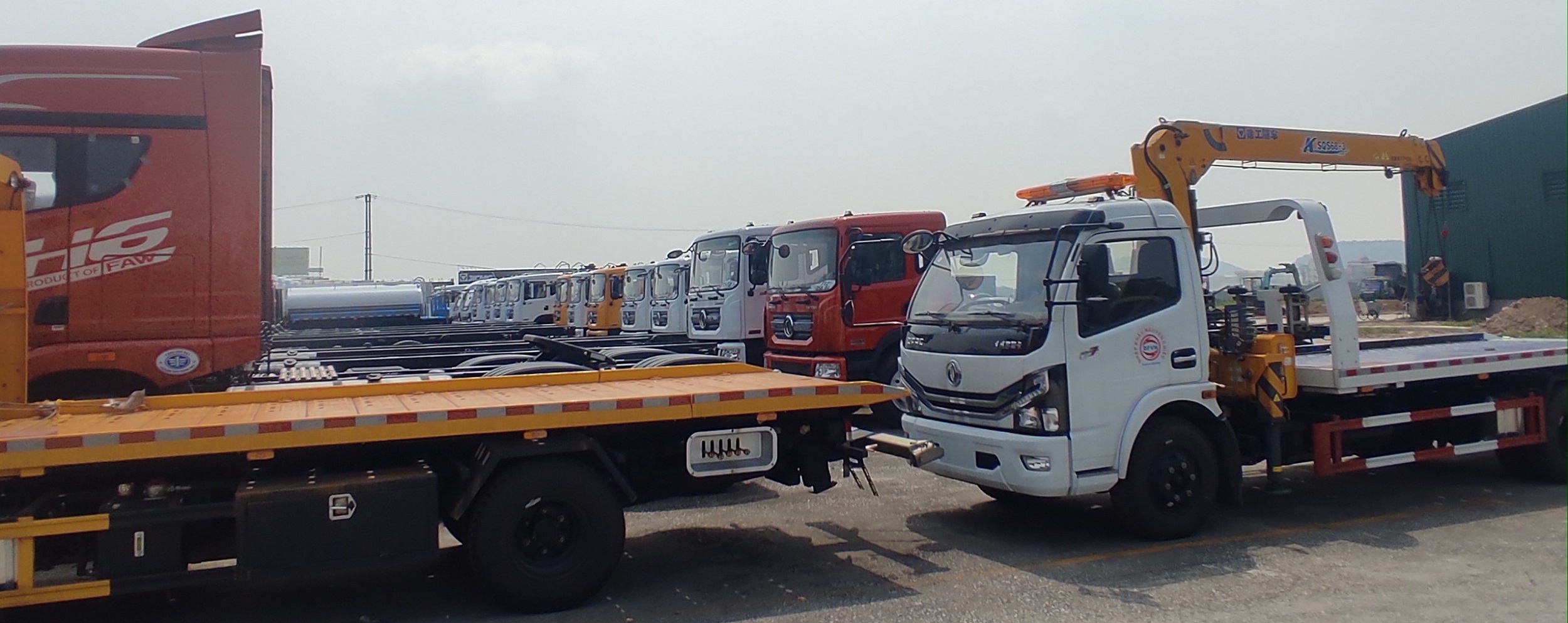 ĐẦY ĐỦ CÁC DÒNG XE CHUYÊN DỤNG